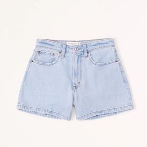 Abercrombie Curve Love 4 Inch Mom Short